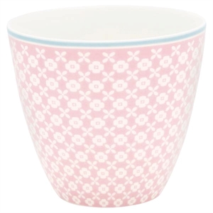 Helle Pale Pink latte cup fra GreenGate - Tinashjem